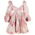 Zimmermann Botanica Bralette Mini Dress in Pink Silk  ref.1328646