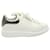 Alexander McQueen Oversized Sneakers in White Calfskin Leather Pony-style calfskin  ref.1328649