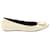 Roger Vivier Trompette Ballet Flats in White Patent Leather Cream  ref.1328670