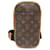 Louis Vuitton Monogram Pochette Gange Belt Bag Canvas M51870 in fair condition Cloth  ref.1328695