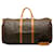 Louis Vuitton Monogram Keepall Bandouliere 55 Travel Bag Canvas M41414 in fair condition Cloth  ref.1328706