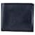 Prada Bi-Fold Wallet in Navy Blue Saffiano Leather  ref.1328721