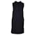 Marni Collared Sleeveless Dress in Navy Blue Wool  ref.1328824