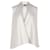Loro Piana Open-Front Vest in Ivory Cashmere White Cream Wool  ref.1328828