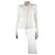 Self portrait Cream sequin knit pearl jacket - size S Polyester  ref.1328830
