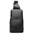 Louis Vuitton Black Damier Graphite Avenue Sling Cloth  ref.1328861