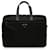 Prada Black Tessuto and Saffiano Business Bag Nylon Cloth  ref.1328863