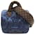 Louis Vuitton Almohada con monograma azul Speedy Bandouliere 25 Castaño Nylon Paño  ref.1328897