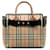 Burberry Brown Small Vintage Check Belt Bag Multiple colors Beige Leather Cloth Pony-style calfskin Cloth  ref.1328915