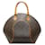 Louis Vuitton Ellipse MM Canvas Handbag M51126 in fair condition Cloth  ref.1328959