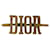 Anillo con logo forrado Dior Anillo Metal en buen estado  ref.1328999