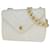 Timeless Chanel Matelassé White Leather  ref.1329146