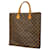 Louis Vuitton Sac plat Brown Cloth  ref.1329183