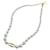 Christian Dior Collier de perles métal Blanc Auth am6079  ref.1329238
