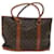 LOUIS VUITTON Monogram Sac Weekend PM Tote Bag M42425 LV Auth bs13451 Cloth  ref.1329243