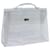 Hermès HERMES Vinyl Kelly Hand Bag Vinyl Clear Auth 70364  ref.1329249