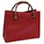 GUCCI Bamboo Tote Bag Leather Red 002 0260 2615 auth 70186  ref.1329282