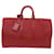 Louis Vuitton Keepall 45 Cuir Rouge  ref.1329381