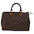 Louis Vuitton Speedy 30 Brown Cloth  ref.1329461