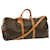 Louis Vuitton Keepall Bandouliere 60 Brown Cloth  ref.1329472