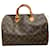 Louis Vuitton Speedy 35 Brown Cloth  ref.1329583