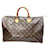Louis Vuitton Speedy 40 Brown Cloth  ref.1329796