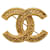 Timeless Chanel CC Dourado Banhado a ouro  ref.1329813