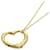 Tiffany & Co corazón abierto Dorado Oro amarillo  ref.1329856