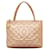 Timeless Chanel CC Bege Couro  ref.1329905
