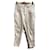 ISABEL MARANT Jeans T.fr 38 cotton Beige Cotone  ref.1329922