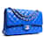 CHANEL Borse T.  Leather Blu Pelle  ref.1329930