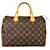 Louis Vuitton Canvas Monogram Speedy 30 Brown Leather  ref.1329960