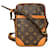 Louis Vuitton Canvas Monogram Danube Crossbody Bag Brown Leather  ref.1329972