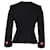 Veste à simple boutonnage Giorgio Armani en laine noire  ref.1330163