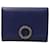 Bulgari Bvlgari Business Cardholder in Blue Leather  ref.1330164