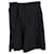 Loewe Knee-Length Shorts in Black Wool  ref.1330195