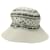 Hermès Hermes Bob Ride Bandana Bucket Hat aus cremefarbenem Polyamid Weiß Roh Nylon  ref.1330222