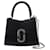 The Mini Top Handle Bag - Marc Jacobs - Leather - Black/Argenté Pony-style calfskin  ref.1330267