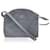 Gucci Vintage Grey Leather Messenger Crossbody Shoulder Bag  ref.1330275