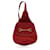 Gucci Mochila Horsebit de camurça vermelha vintage Bolsa de ombro Vermelho Suécia  ref.1330276