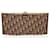 Christian Dior Vintage Brown Oblique Monogram Canvas Clutch Bag Cloth  ref.1330280