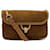Gucci Vintage Light Brown Suede and Leather Flap Shoulder Bag  ref.1330281