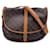 Louis Vuitton Vintage Monogram Canvas Saumur 35 Crossbody Bag Brown Cloth  ref.1330288