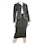 Chanel Chaqueta textura tweed negra - talla UK 8 Negro Nylon  ref.1330329