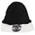 Chanel Black and white cashmere-blend hat - size  ref.1330335