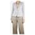Chanel Multicolour tweed jacket - size UK 8 Multiple colors Cotton  ref.1330360