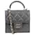 Trendy CC Chanel Mini pochette Trendy grise Cuir  ref.1330371