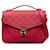 Louis Vuitton Red Monogram Empreinte Pochette Metis Leather  ref.1330391