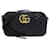 Gucci Black Small GG Marmont Matelasse Crossbody Leather Pony-style calfskin  ref.1330412
