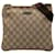 Gucci Brown GG Supreme Crossbody Bag Beige Cloth Cloth  ref.1330414